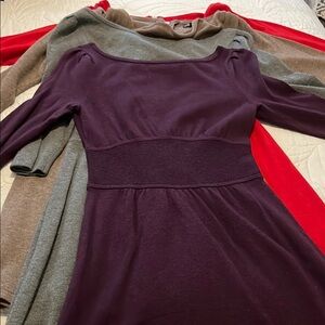4 Express Sweater Dresses.